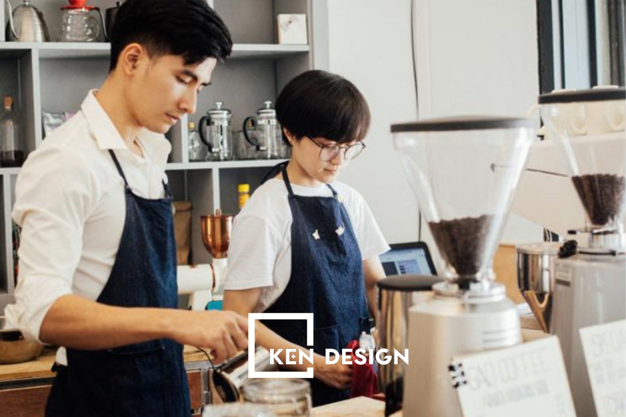 Mô hình khách gọi đồ tại quầy